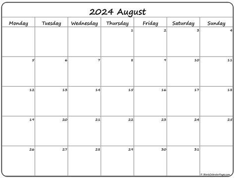 August 26, 2024 (Monday) .